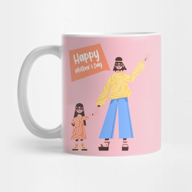 Black Happy Mothers Day by holidaystore